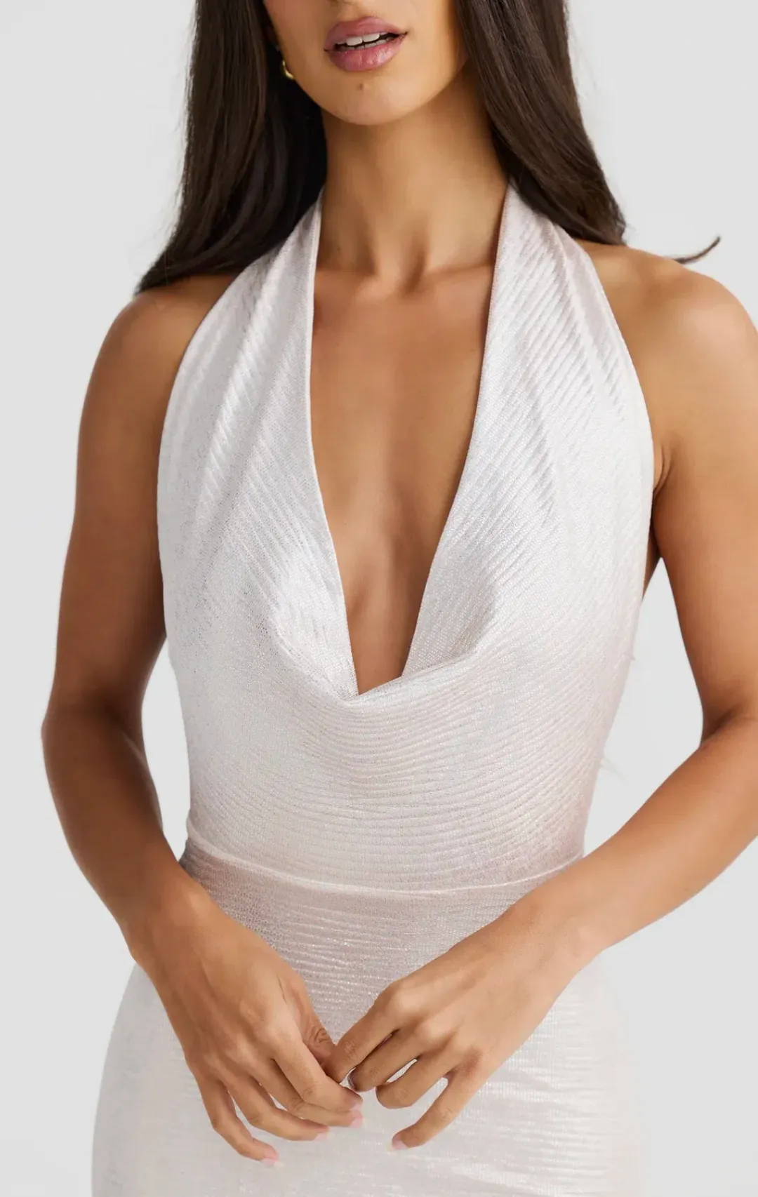 Mélani the label - Maria dress in Diamond 💎 for rent on The Volte - main image