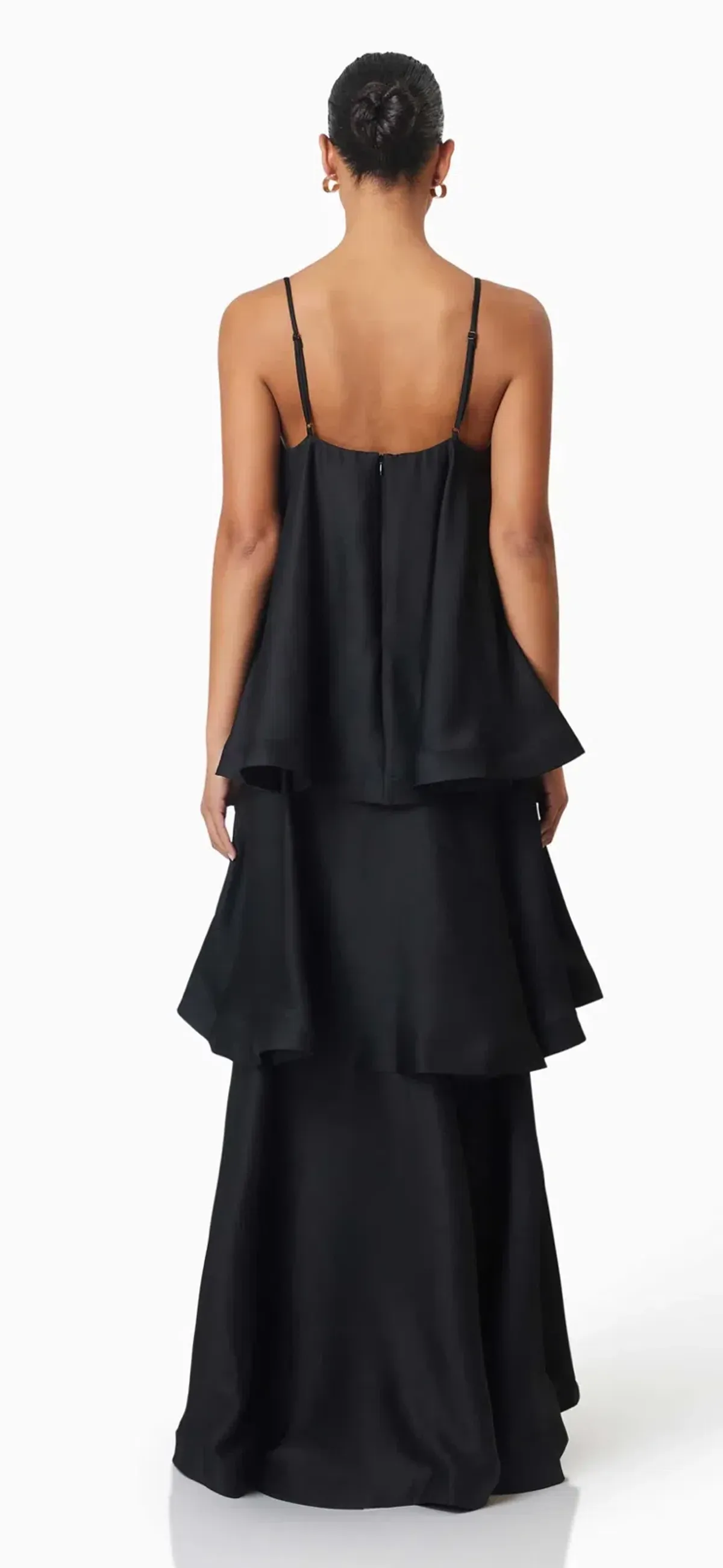Elliatt Tilly tiered maxi size M 8-12) Black - Image 2