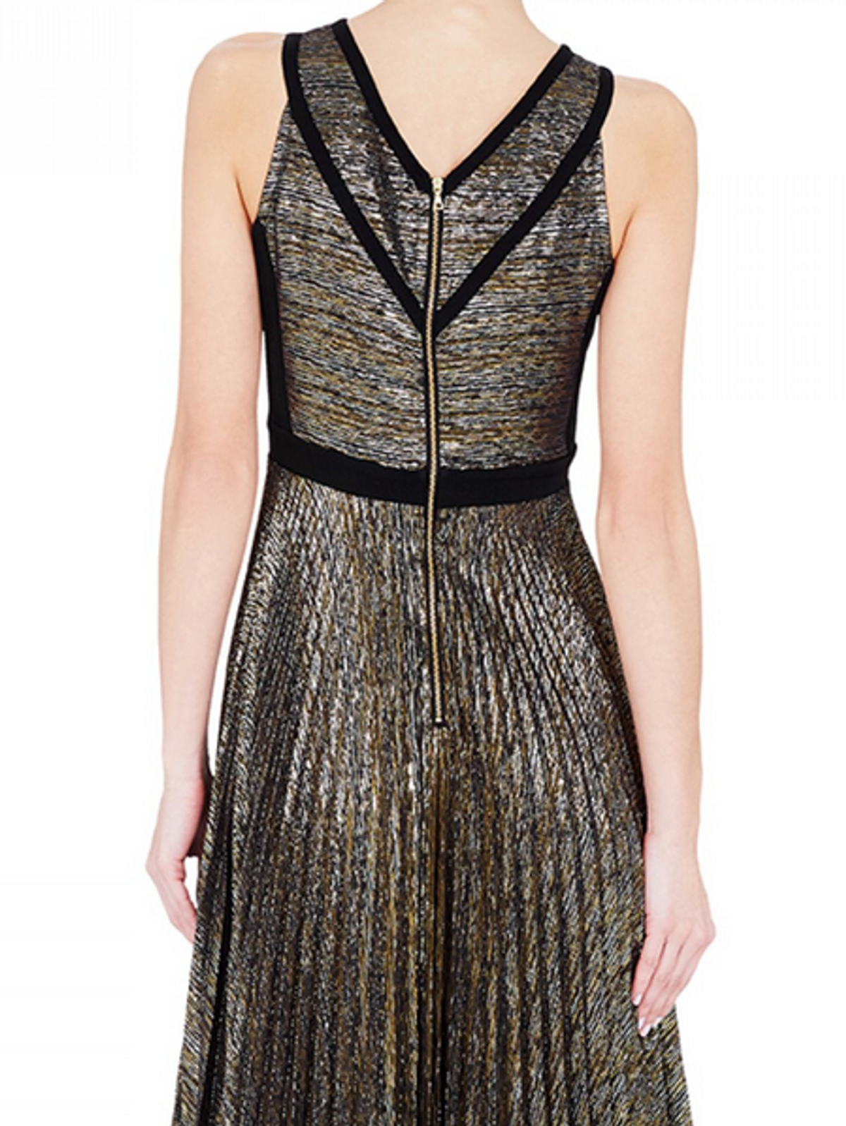 Sass & Bide Cultural Diffuse Metallic Dress - Image 1