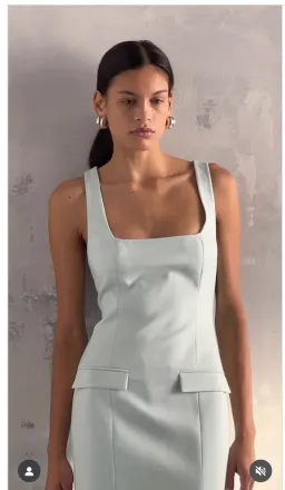 Anna Quan Ivana Dress Ice Blue for rent on The Volte - image 6