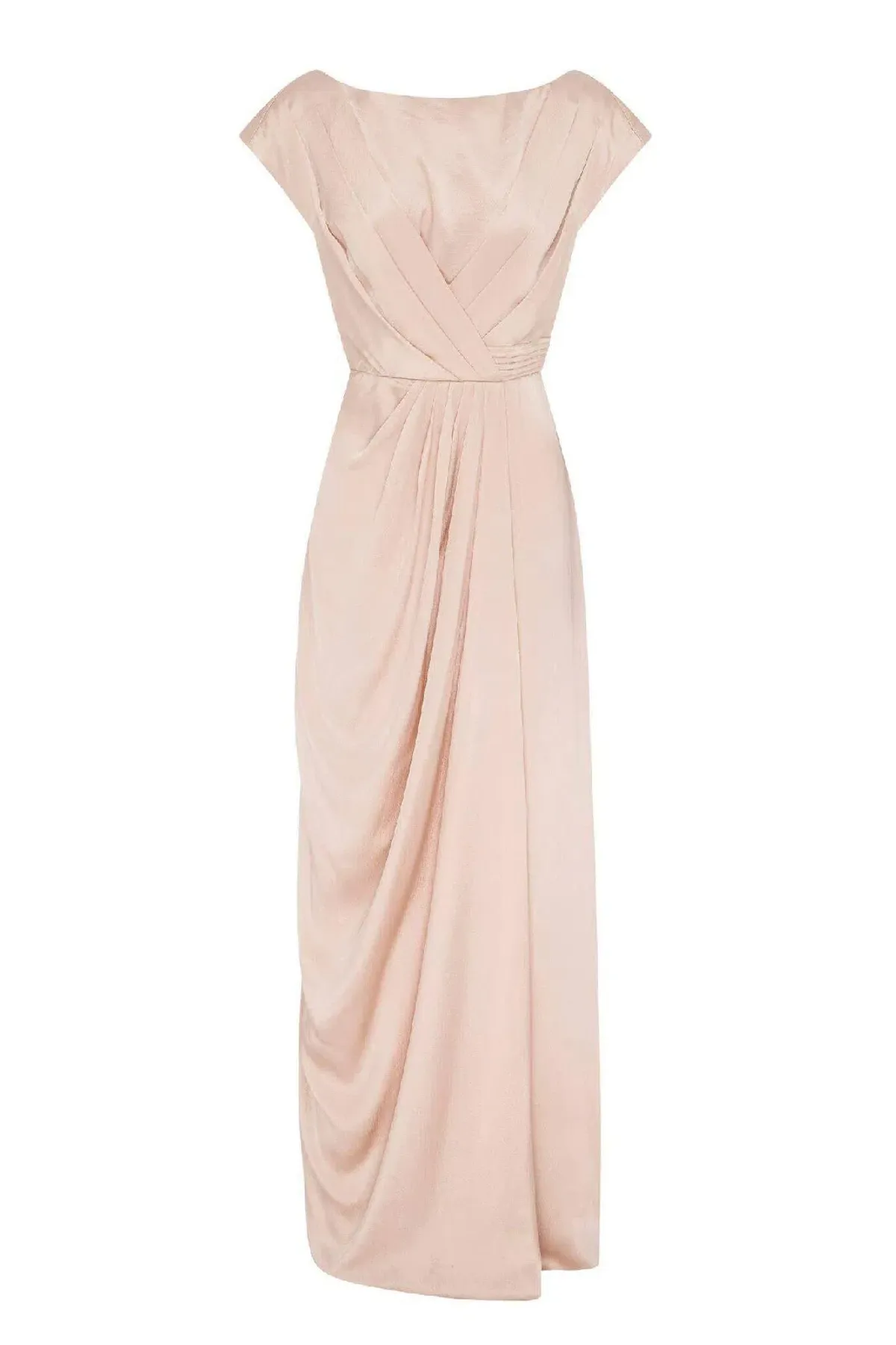 Aje Bacall Gown | Cosmetic Nude for rent on The Volte - main image