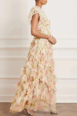 Needle & Thread Genevieve Rose Gown for rent on The Volte - image 3