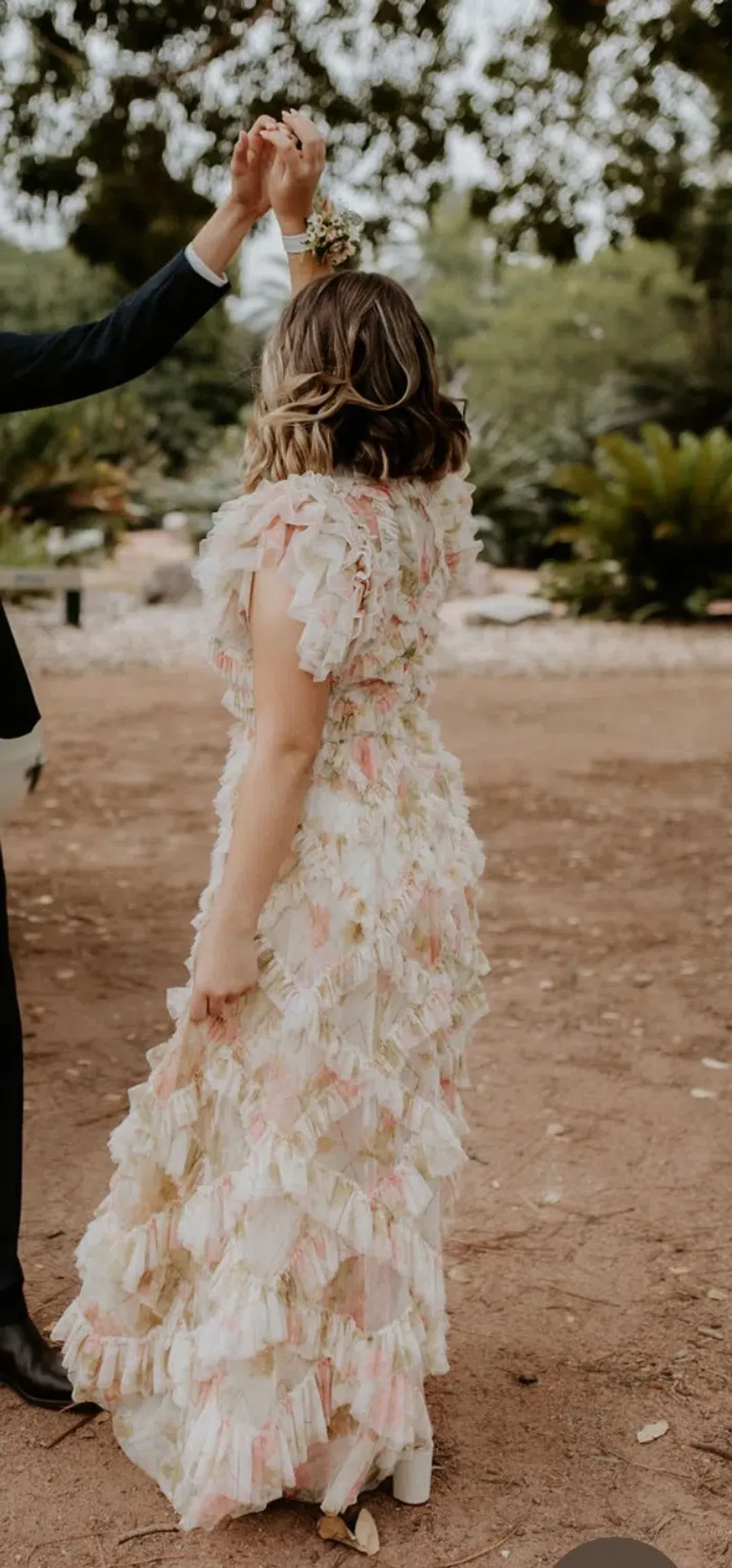 Needle & Thread Genevieve Rose Gown for rent on The Volte - main image