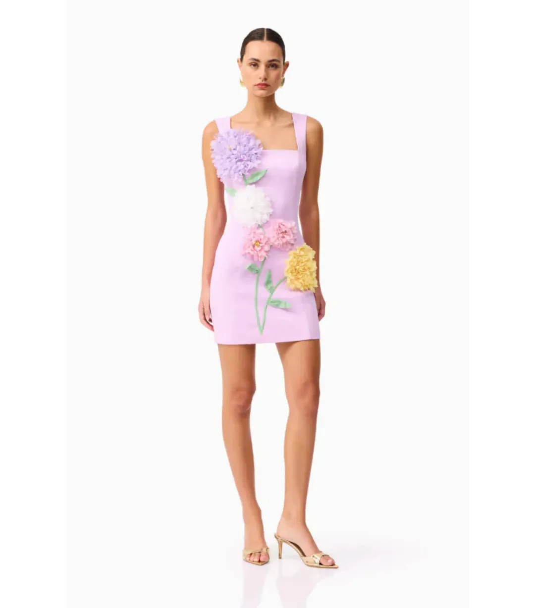 Elliatt Buttercup Mini Dress Purple Size 12 for rent on The Volte - main image