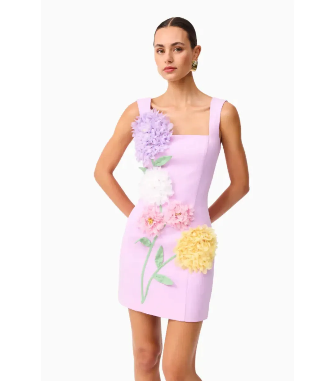 Elliatt Buttercup Mini Dress Purple Size 12 for rent on The Volte - main image