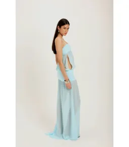 Ance Gria Romeo Gown Aqua Size 6 for rent on The Volte - image 2