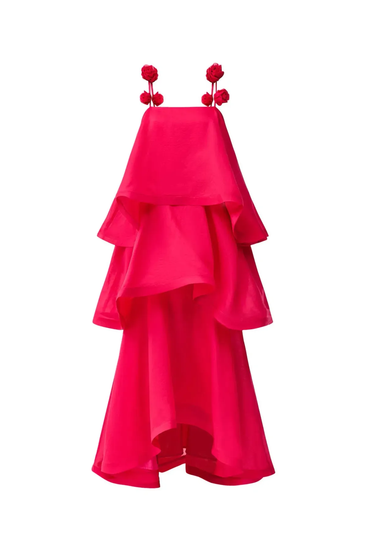 Elliatt Thalia Tiered Gown in Pink Size S / AU 8 - Image 4