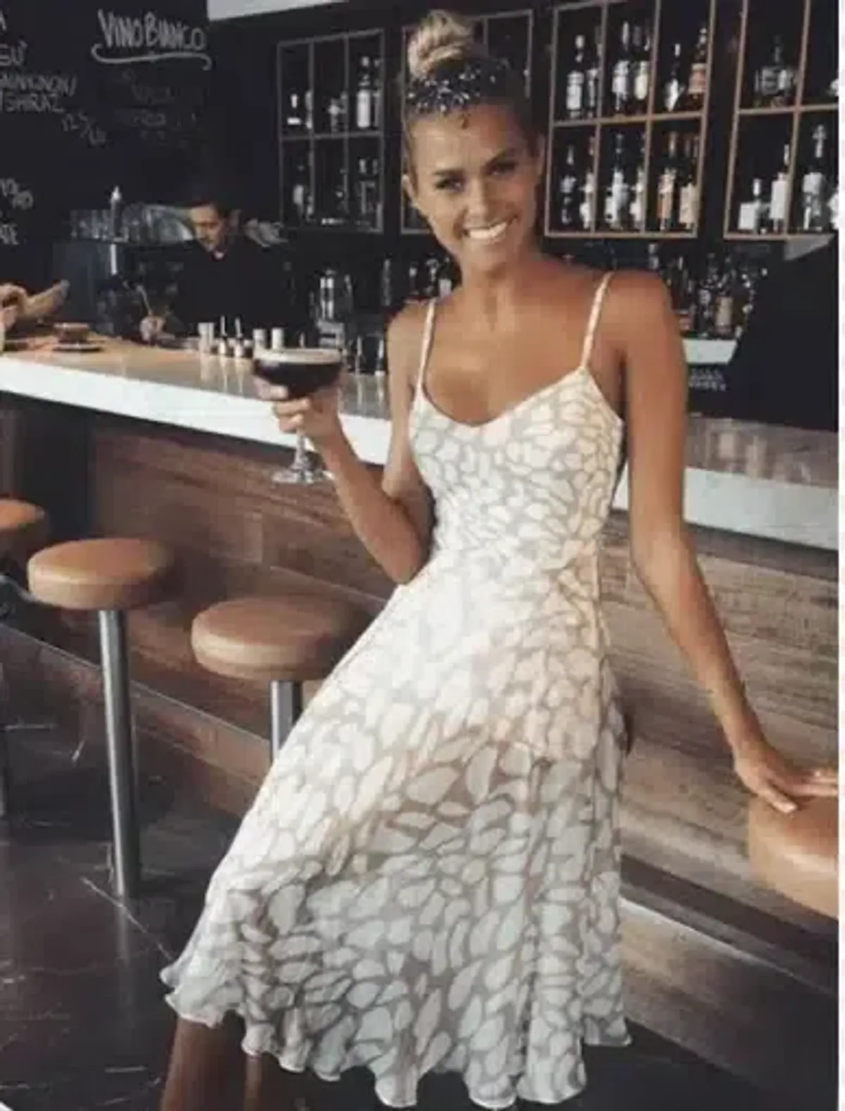 Kookai Kendra Playsuit/Midi Dress Size 34/6 - Image 3