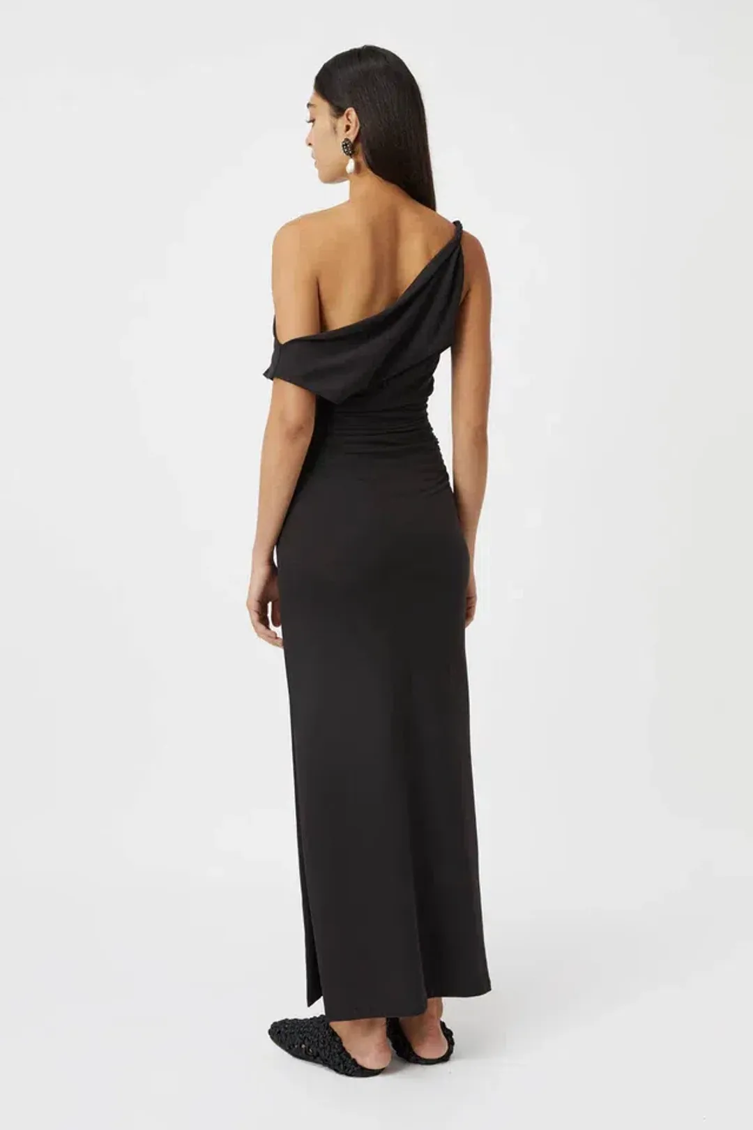 Camilla and Marc Mara Dress Black Size 10 for rent on The Volte - main image