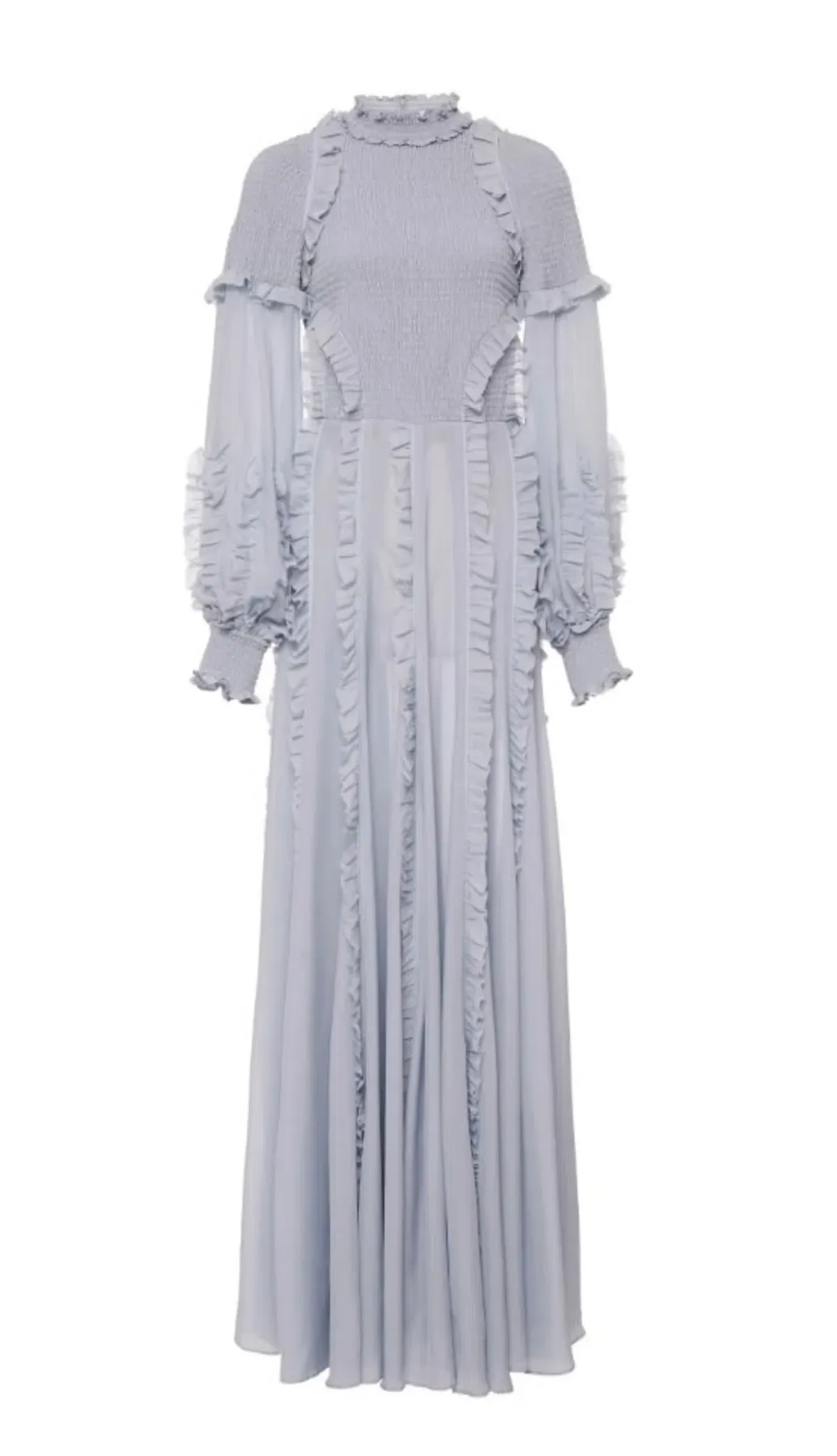 Rachel Gilbert Cordelia Gown In Baby Blue . Size 2 (10-12au) - Image 1