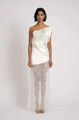 Eliya The Label Adalina Maxi Dress White Size S for rent on The Volte - image 2