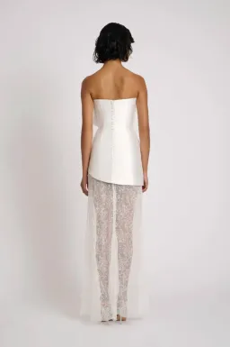 Eliya The Label Adalina Maxi Dress White Size S for rent on The Volte - image 4