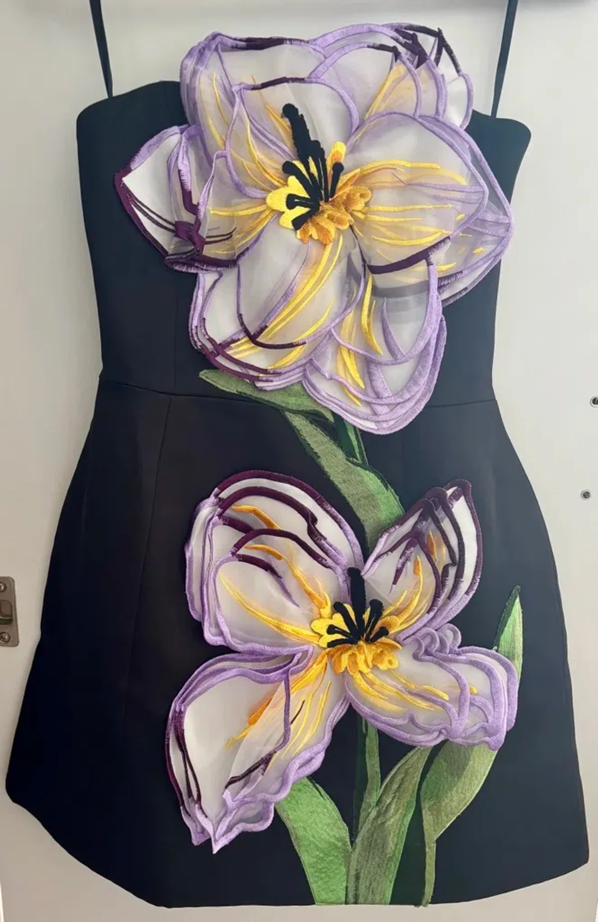 Leo Lin Flower Dress Size 6 - Image 4