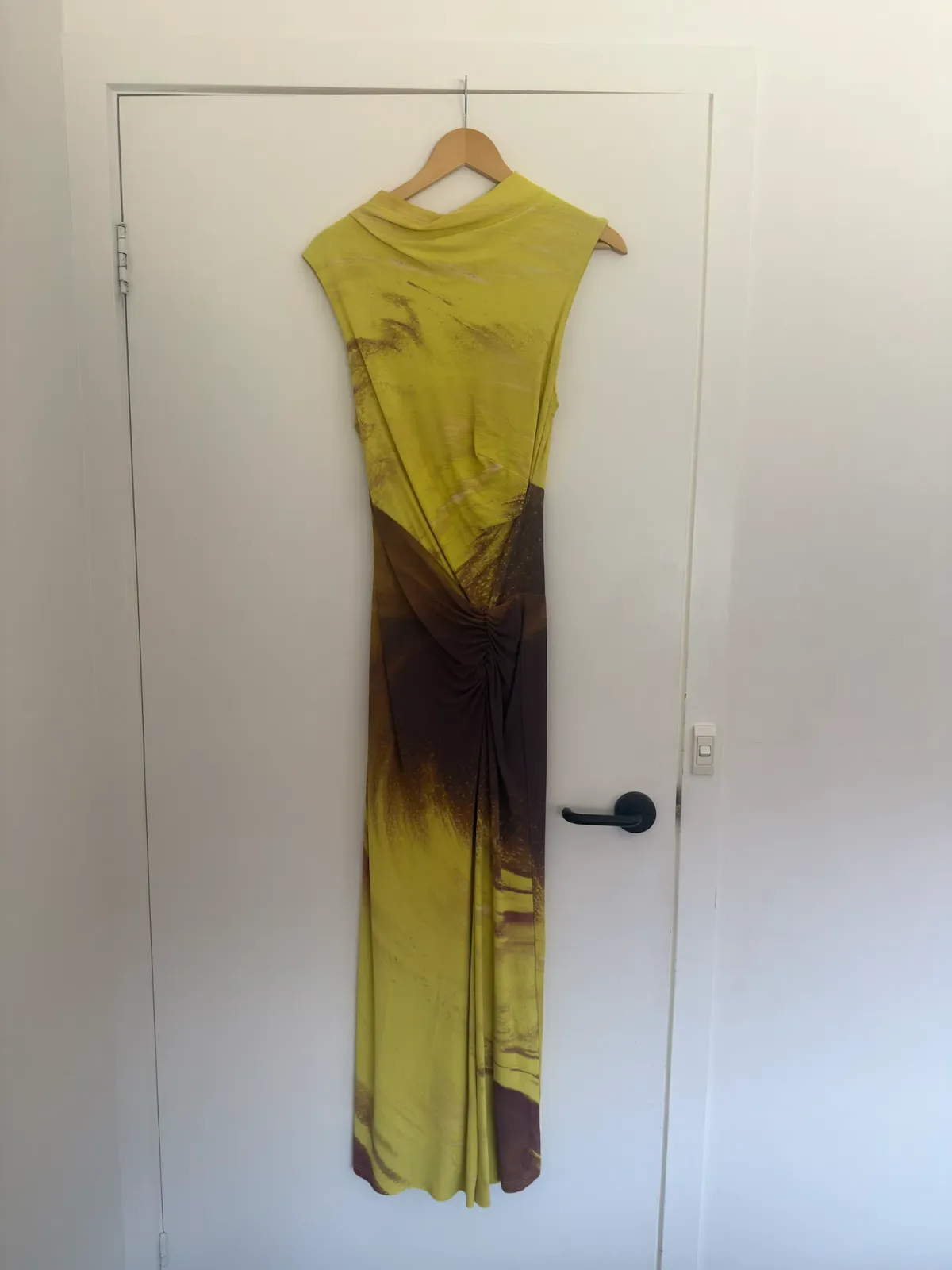 SIMKHAI Acacia Dress Yellow Size 8 for rent on The Volte - main image