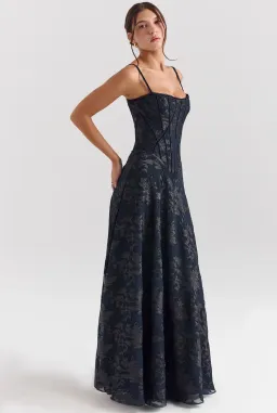 House of CB Esme midnight blue size 8 for rent on The Volte - image 4