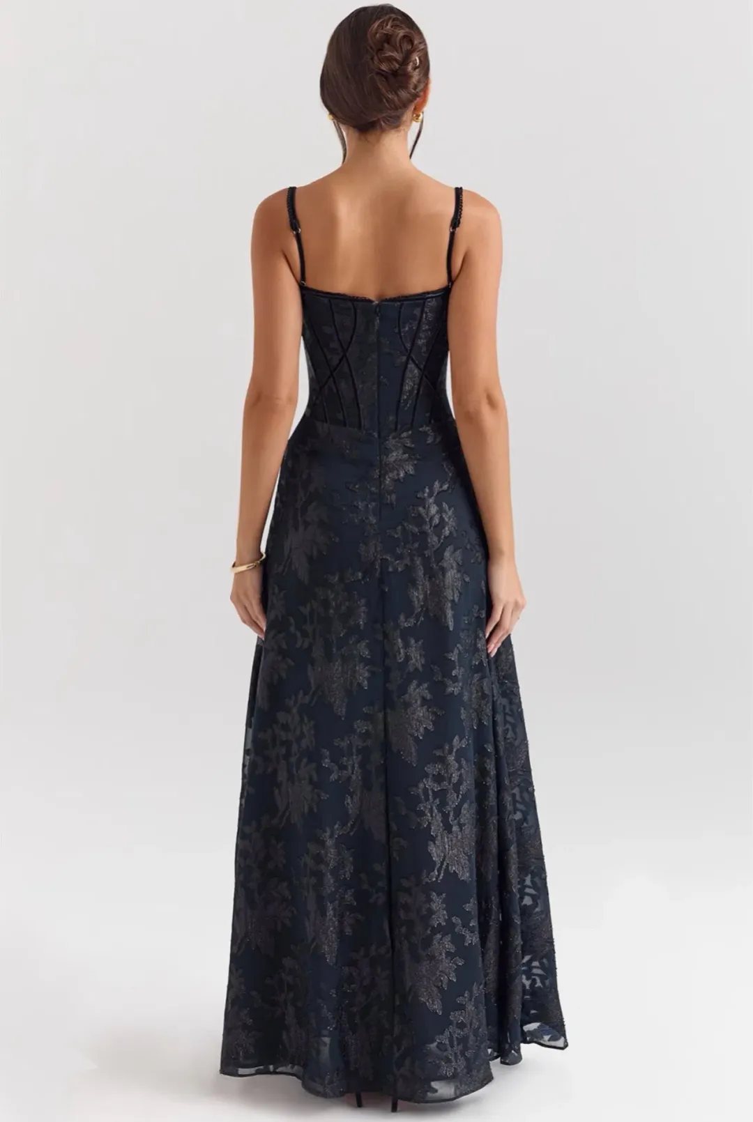 House of CB Esme midnight blue size 8 for rent on The Volte - main image