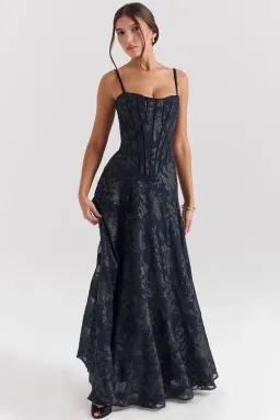 House of CB Esme midnight blue size 10 for rent on The Volte - image 3