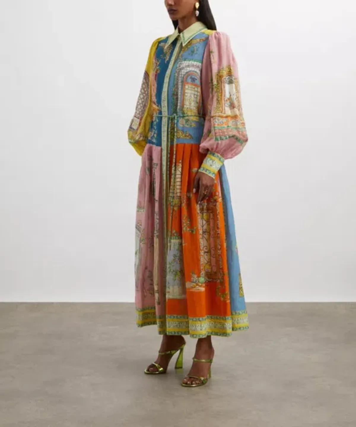 ALEMAIS Monte Midi Shirtdress Size 10 AU - Image 5