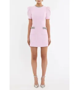 Rebecca Vallance Nemy Mini Dress Pink Size AU 8 for rent on The Volte - image 2
