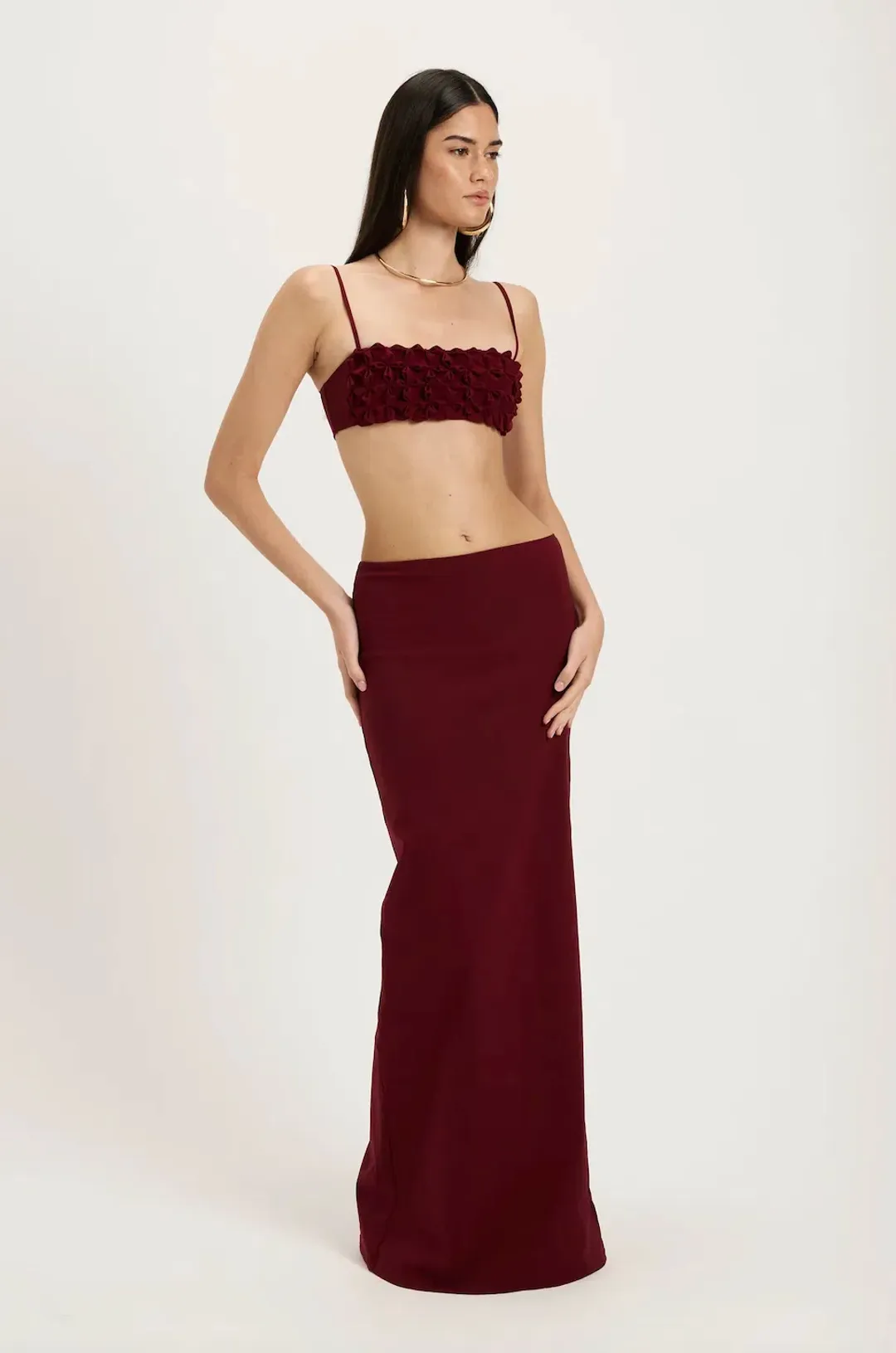 ANCE GRIA Micro Jude top & Jude Pin Skirt. Size S / AU 8 for rent on The Volte - main image
