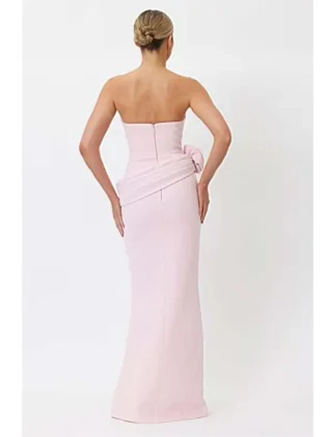 Bianca Bridgett ILLIYANA MAXI DRESS Pink Size 12 for rent on The Volte - main image