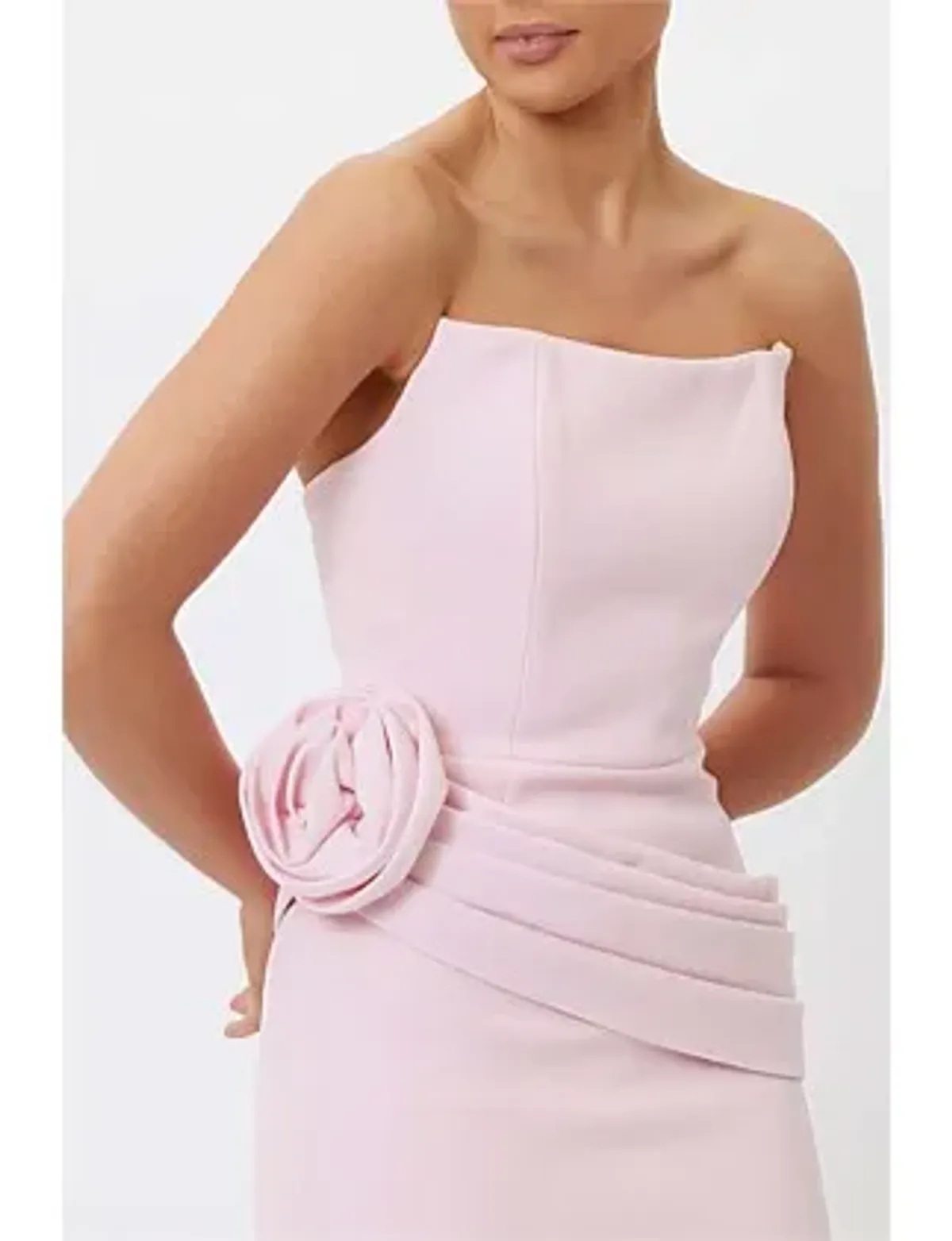 Bianca Bridgett ILLIYANA MAXI DRESS Pink Size 12 - Image 3