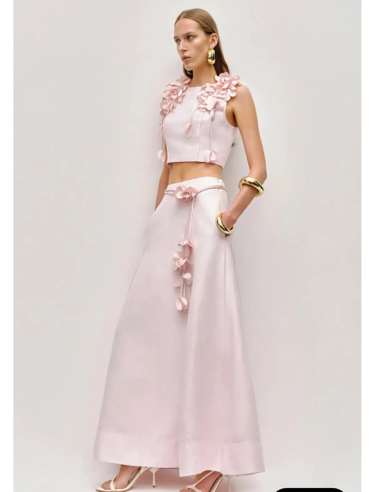 Aje Camille Midi Skirt size 8 - Image 3