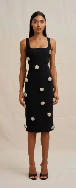 ByJohnny Priscilla Midi Dress for rent on The Volte - image 1
