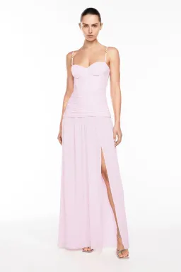 Manning Cartell Double Time Pleat Maxi / Pink / Size 10 for rent on The Volte - image 3