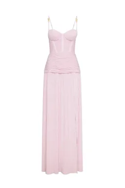 Manning Cartell Double Time Pleat Maxi / Pink / Size 10 for rent on The Volte - image 7