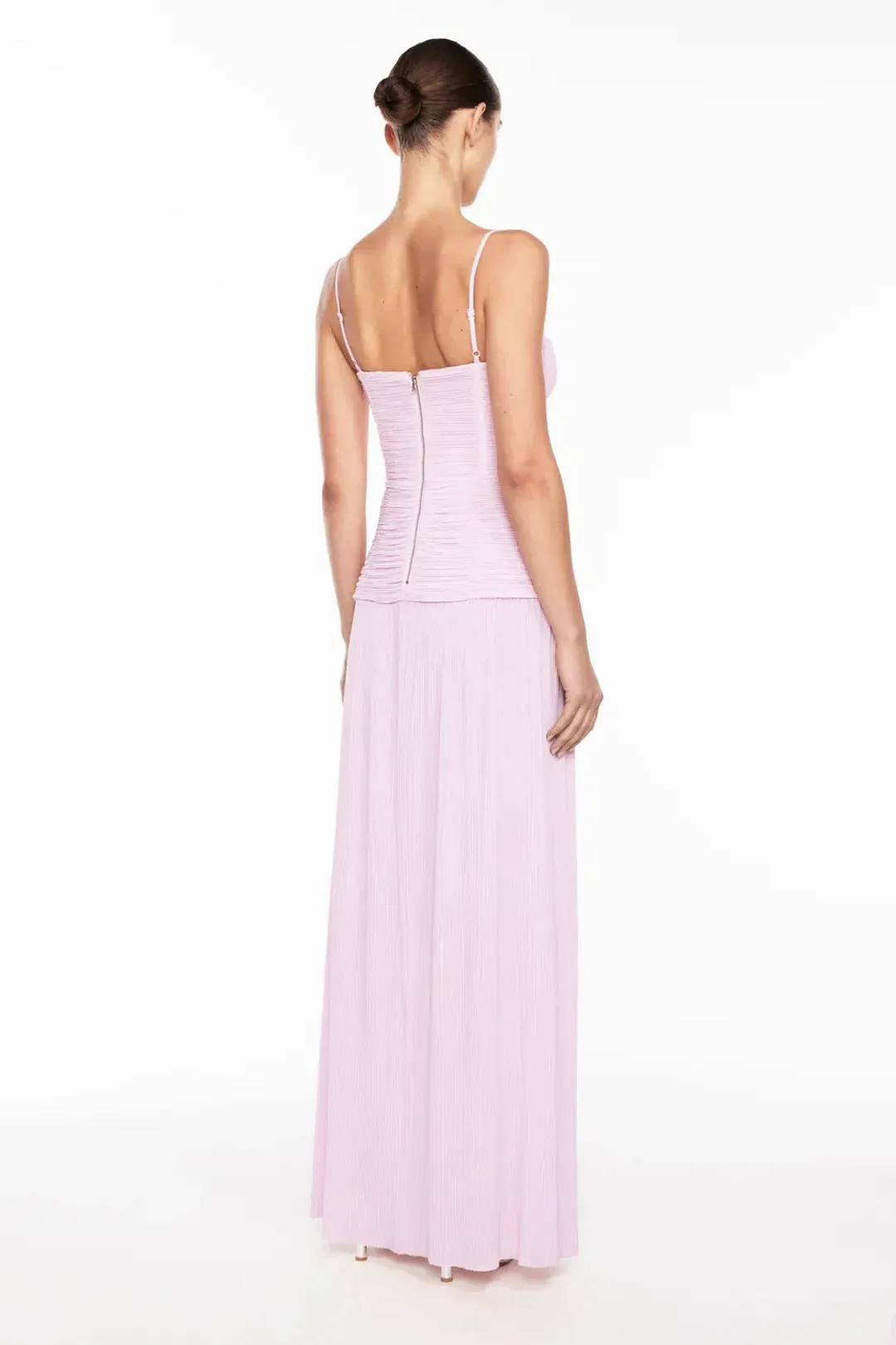 Manning Cartell Double Time Pleat Maxi / Pink / Size 10 for rent on The Volte - main image