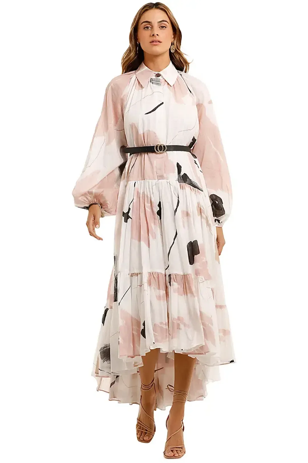 AJE SERENITY SMOCK MAXI DRESS for rent on The Volte - main image