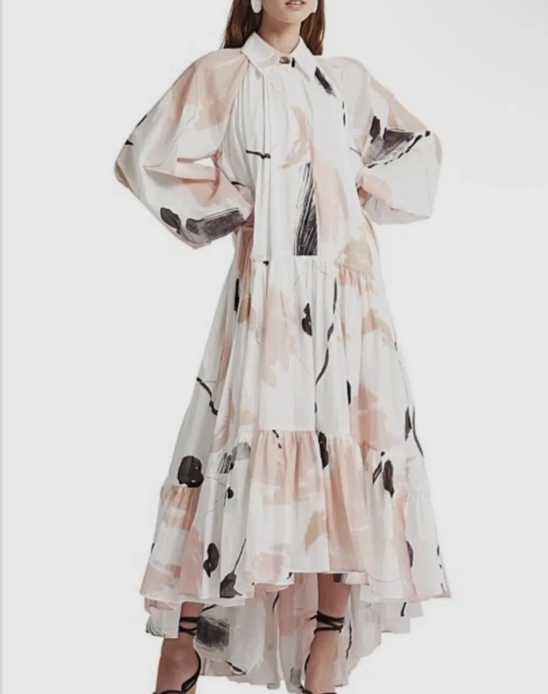 AJE SERENITY SMOCK MAXI DRESS for rent on The Volte - main image