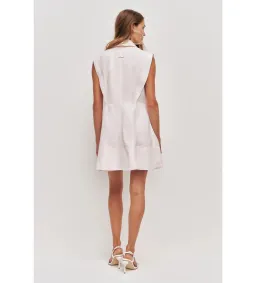 Aje Sacha Mini Dress Pastel Pink Size AU 10 for rent on The Volte - image 5