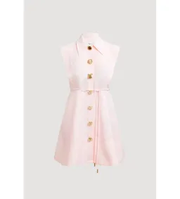 Aje Sacha Mini Dress Pastel Pink Size AU 10 for rent on The Volte - image 6