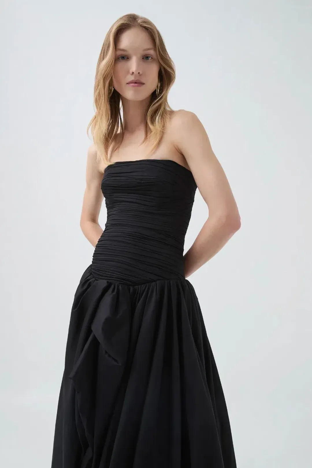 Aje Violette Bubble Hem Maxi Dress Size 8 for rent on The Volte - main image