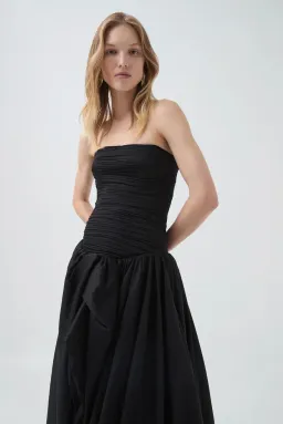 Aje Violette Bubble Hem Maxi Dress Size 8 for rent on The Volte - image 4