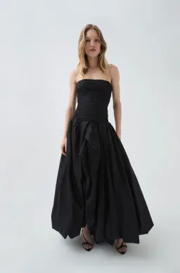 Aje Violette Bubble Hem Maxi Dress Size 8 for rent on The Volte - image 2