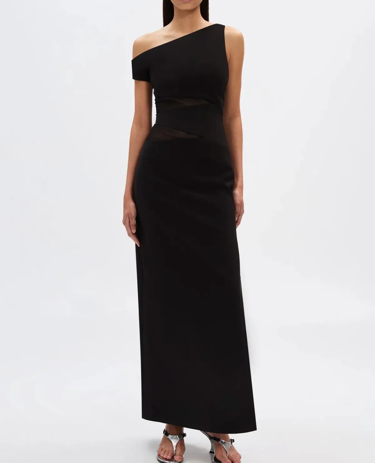 Misha Leni Twill Dress - Black - size 36 / S / AU8 - Image 3