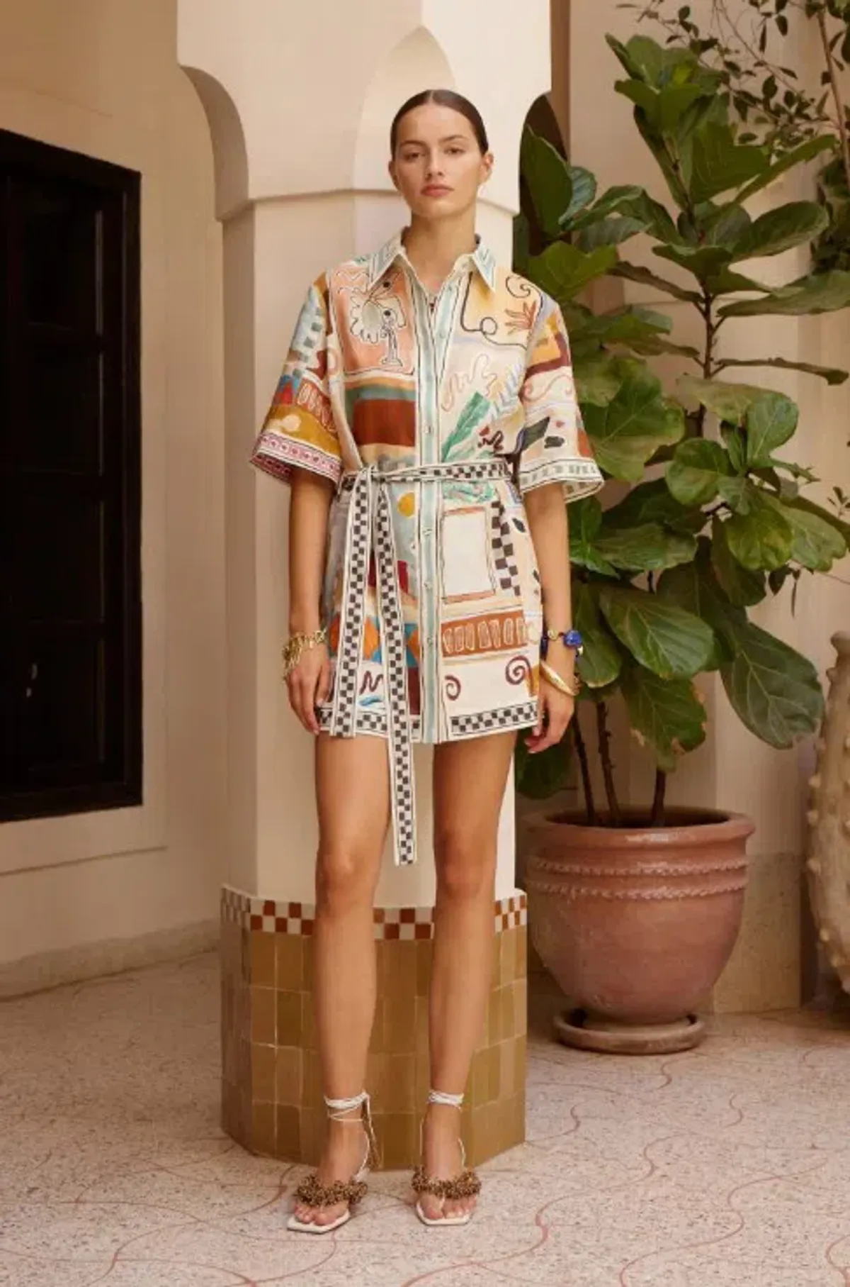 Alemais Michelle Mini Dress AU Size 10 for rent on The Volte - main image