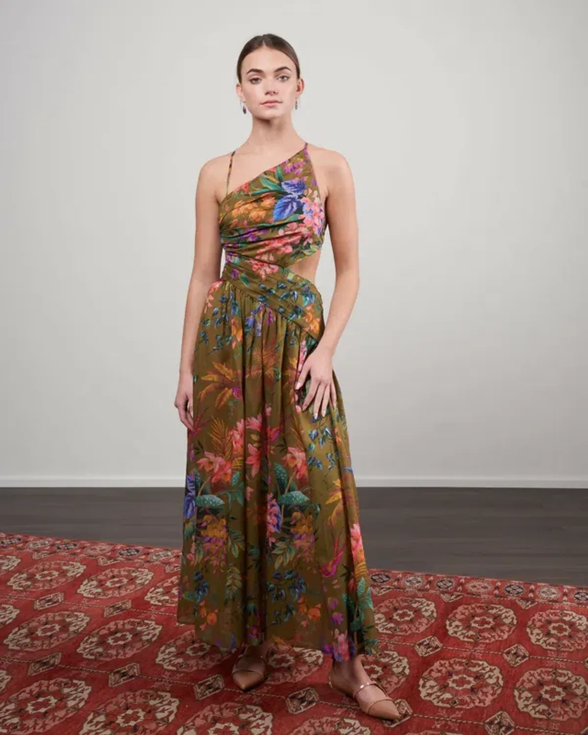 Zimmerman Tropicana Asymmetric dress - Image 1