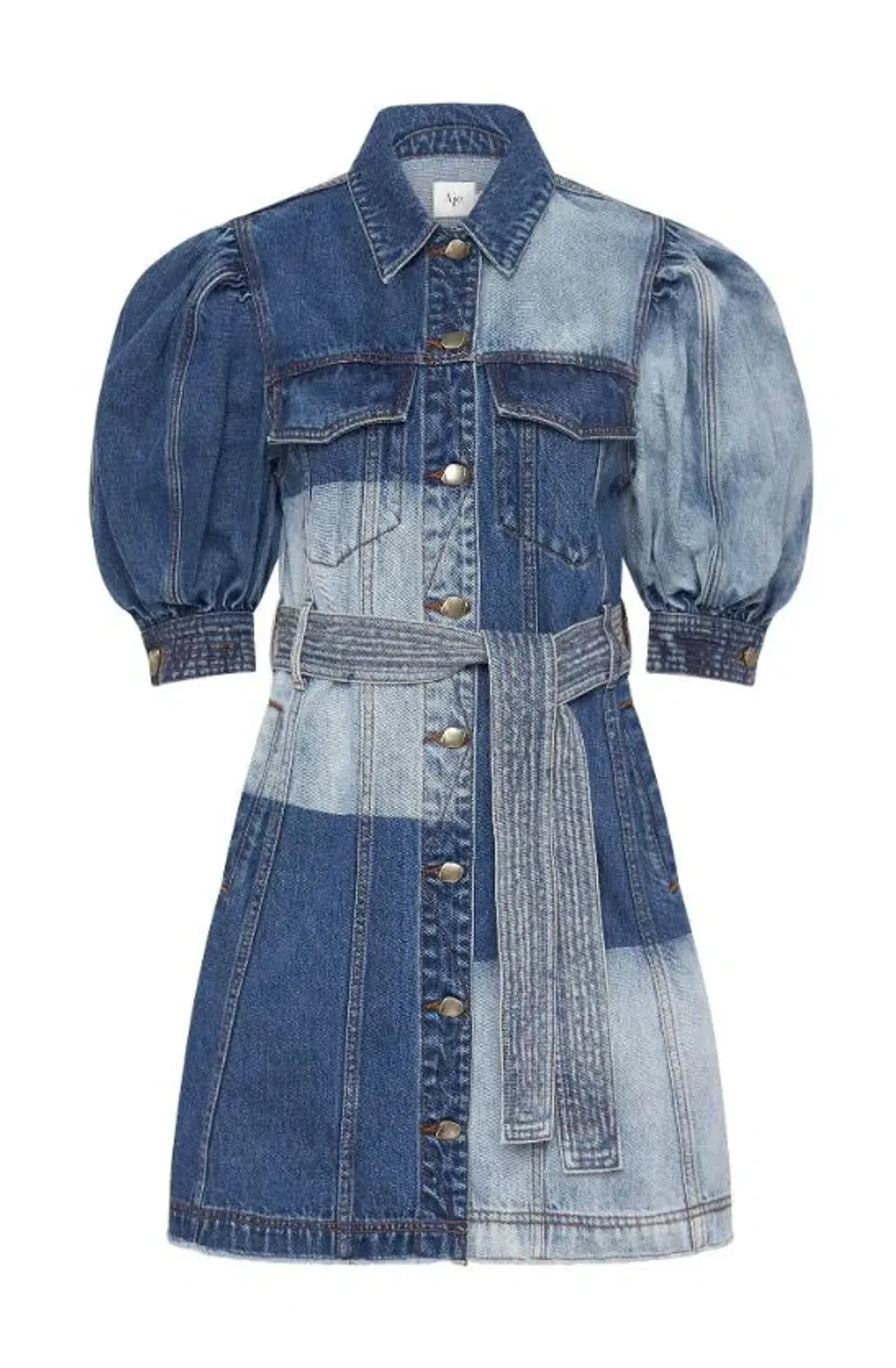 Aje Freecycle Patchwork Dress - Image 1