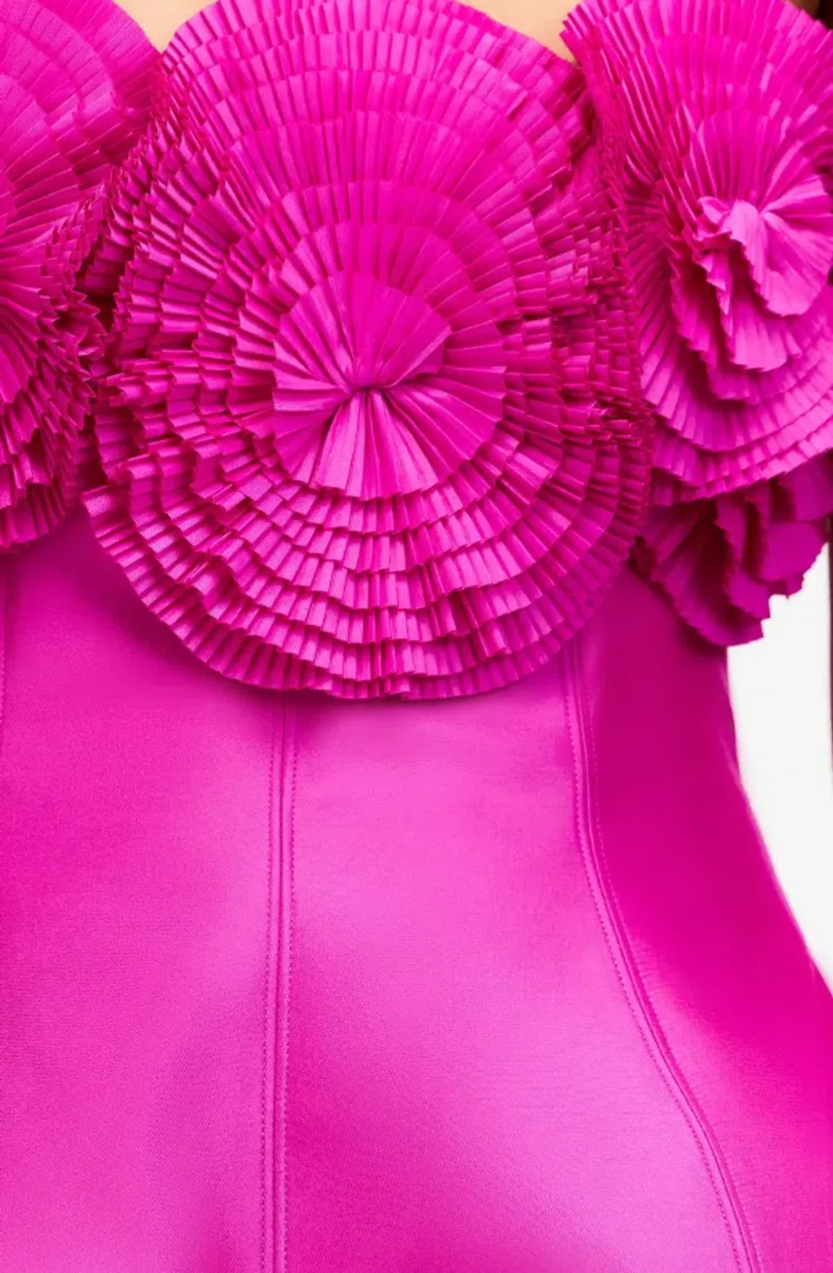 Acler Trusley Mini Dress in Violet Pink Size 12 - Image 4