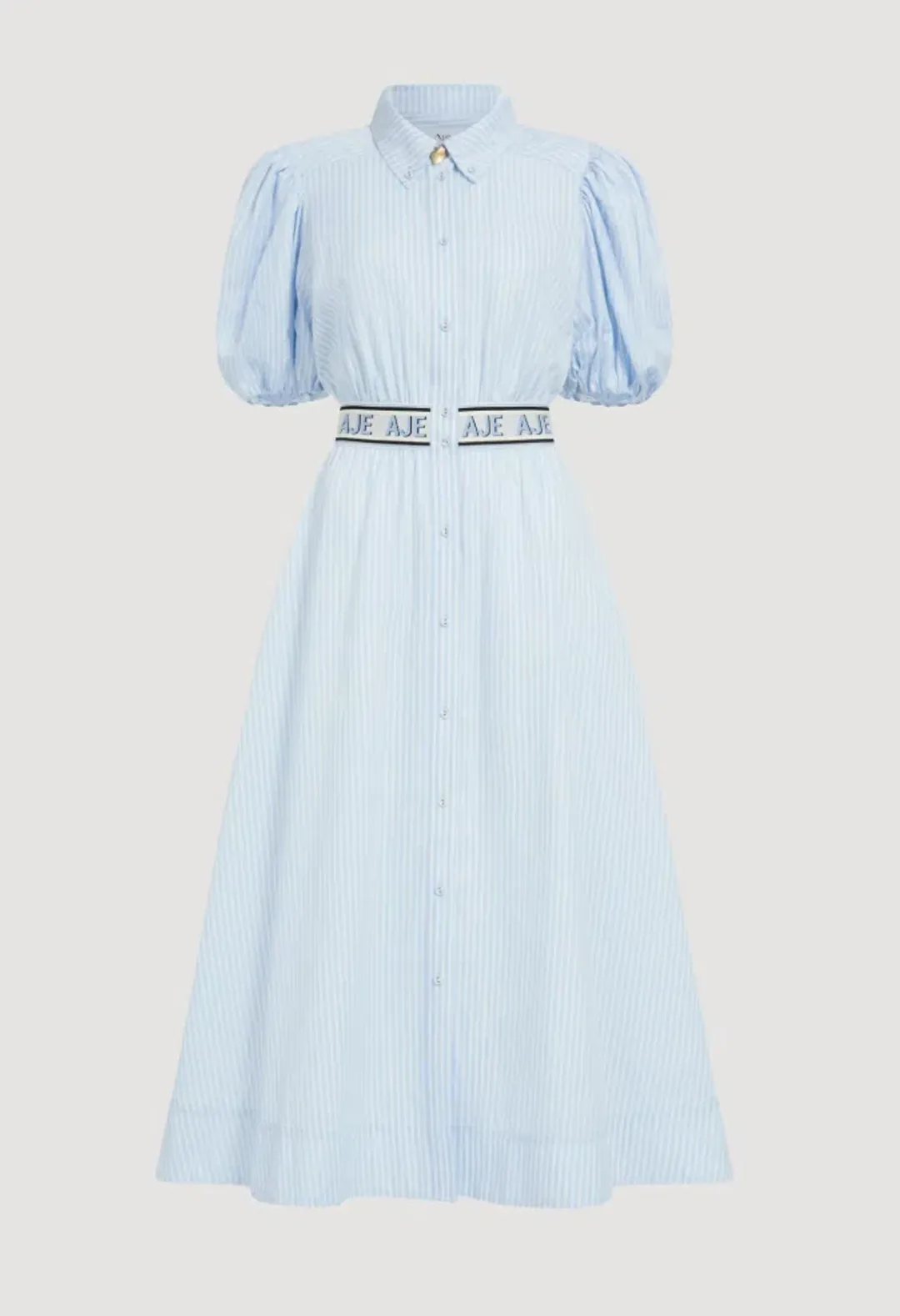 AJE Harling Logo Midi Dress 10 for rent on The Volte - main image