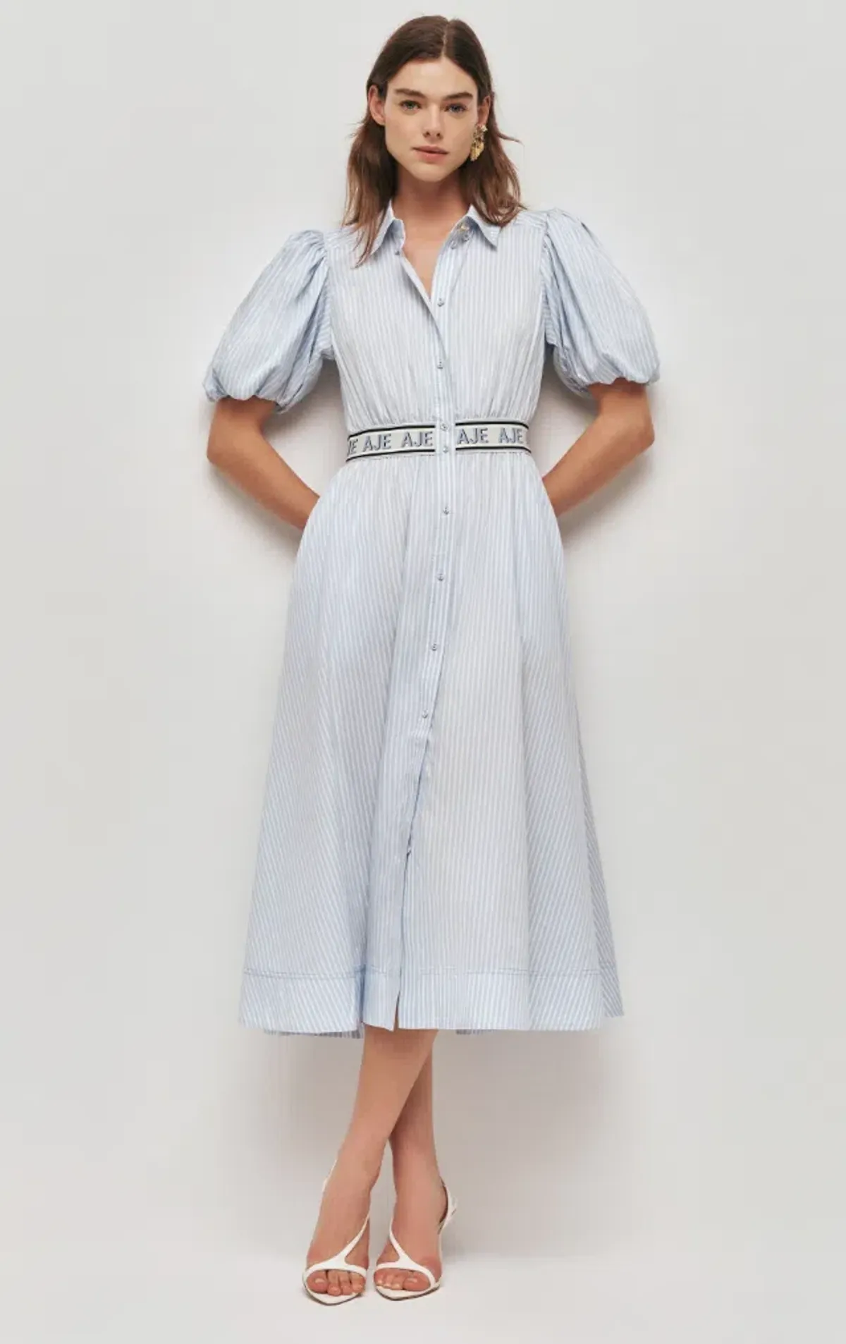 AJE Harling Logo Midi Dress 10 - Image 1