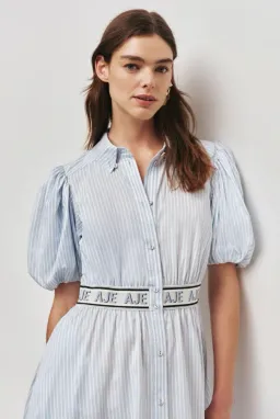 AJE Harling Logo Midi Dress 10 for rent on The Volte - image 2