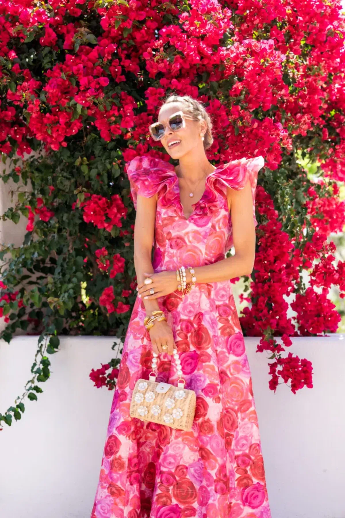 Aje enchanted plunged midi dress 12 - Image 1