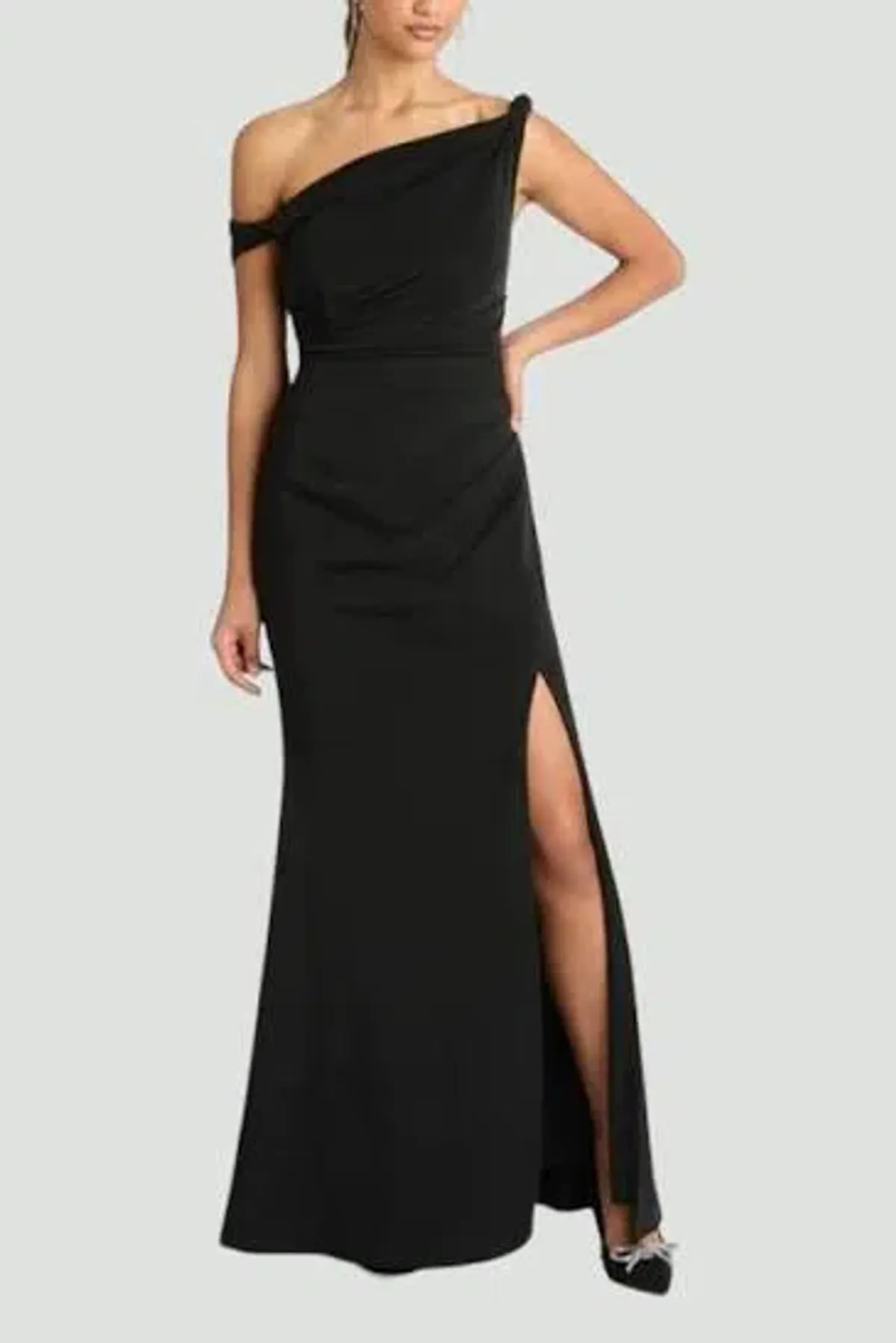 Sheike Stella Maxi Dress Black Size 12 - Image 5