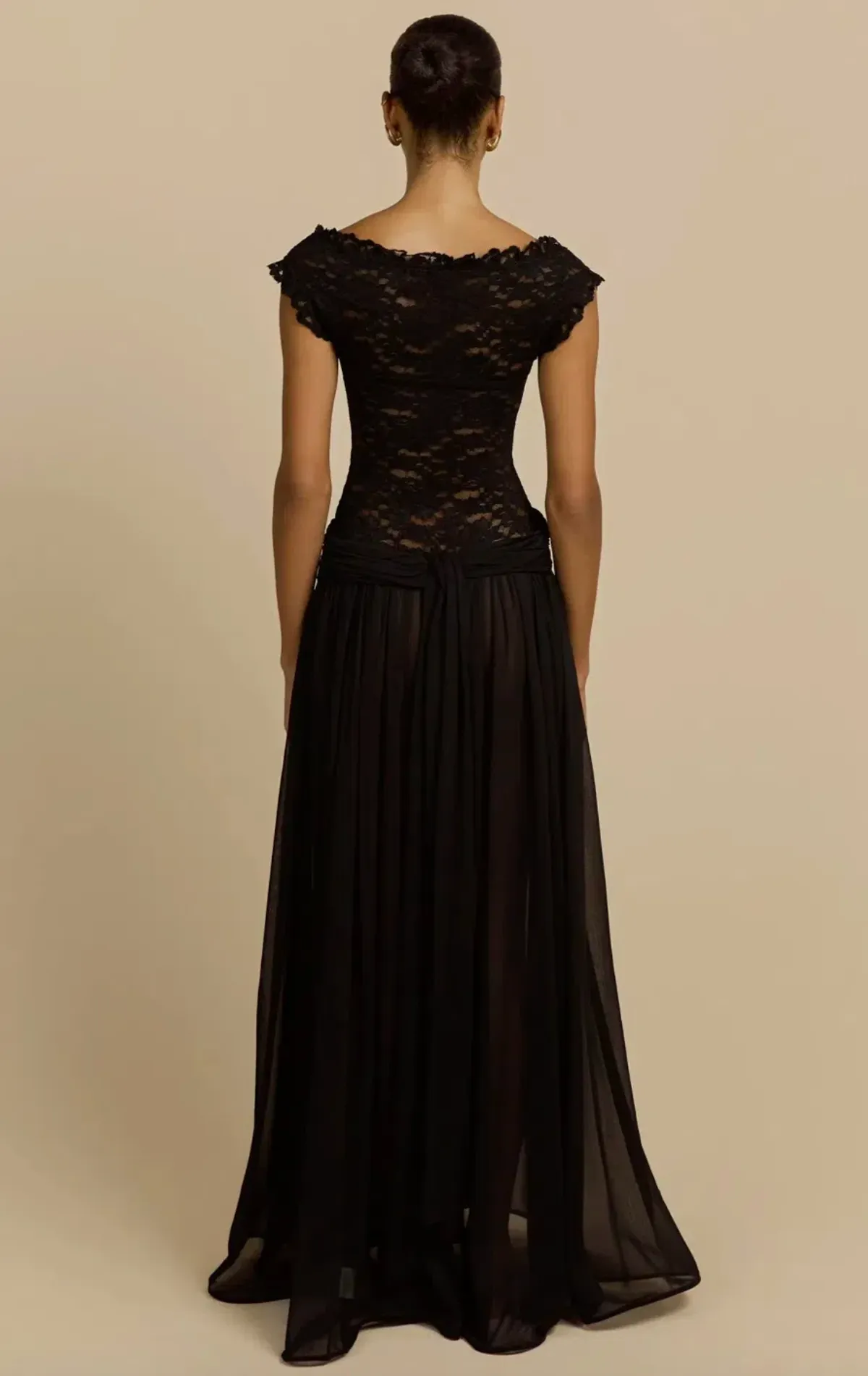 Arcina Ori, ARABELLA DRESS, black, Midi size 8 - Image 2