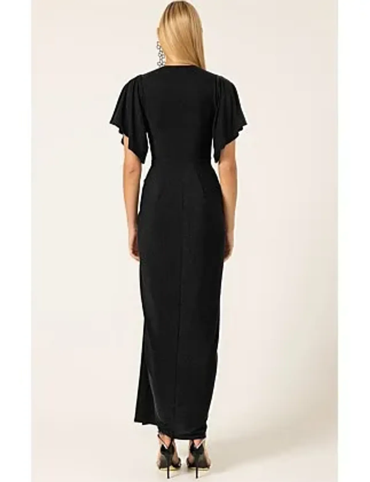 Sacha Drake THE EMPORIUM MAXI DRESS Black Size 14 - Image 1